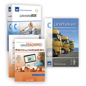 Lehrmittel-Box "Klasse C, CE, C1" mit Online-Zugang inkl. App